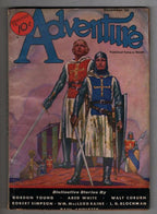 Adventure Dec 1 1932 Pulp Rogers Cvr; "Scalawag" Part 1, Gordon Young