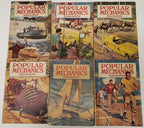 Lot of 12 Popular Mechanics Magazines 1945-1948
