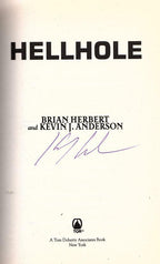 Hellhole by Brian Herbert Kevin & J. Anderson (Advance Reading Copy) Signed