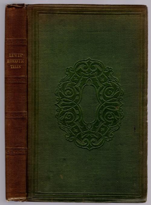 Romantic Tales by M.G. Lewis (First Edition) Publisher's Copy - Rare