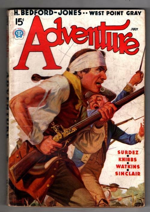 Adventure Jul 1937 H. Bedford-Jones; Trimmed