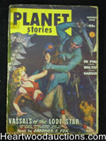 Planet Stories Summer 1947 Allen Anderson Damsel in Distress Cvr, Gardner F. Fox