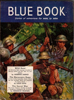 Blue Book Apr 1942 Stoops Cvr; Richard Sale; Clarence Herbert New; Leyendfros...