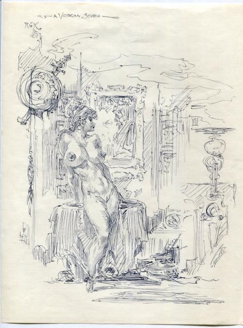 Roy G. Krenkel: Father of Heroic Fantasy LTD w/Oil Painting & Drawings