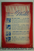 Unknown Worlds (British) Spring 1949 Robert Bloch, Sturgeon, de Camp, del Rey