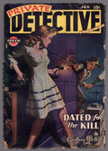 Private Detective January 1944; Geoffrey North; Henry Norton - Pulp