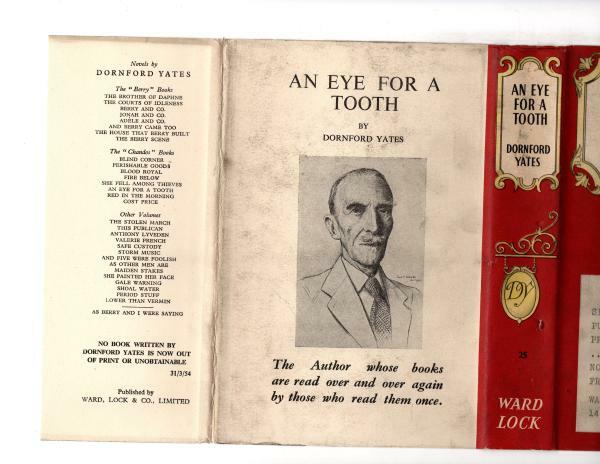 An Eye for a Tooth by Dornford Yates (File Copy)