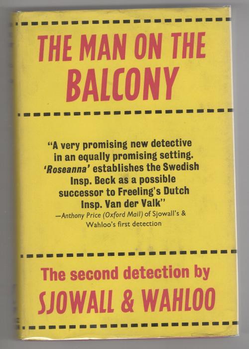 The Man on the Balcony by Maj Sjowall & Per Wahloo (First UK Edition) File Copy