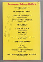 Murder Most Foul by Harold Q. Masur (Editor) First UK Edition, File Copy