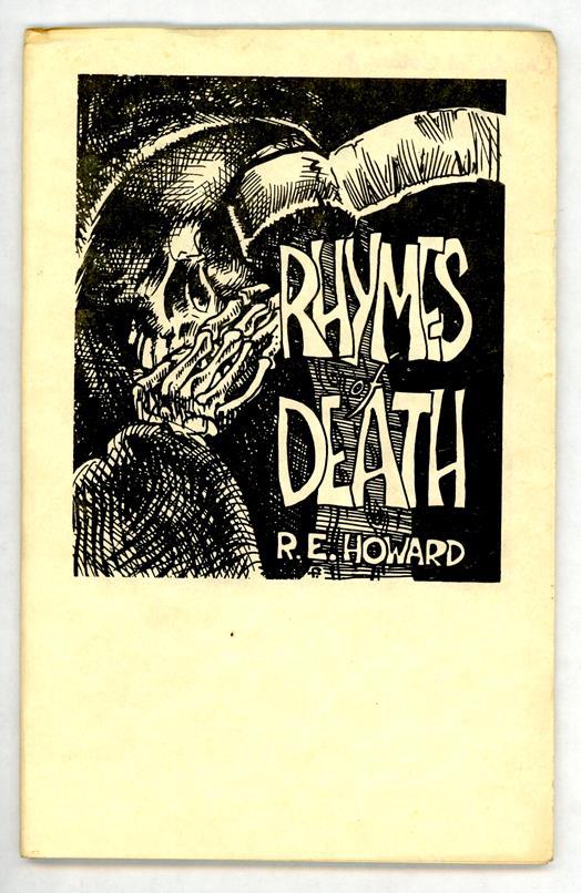 Rhymes of Death by R.E. Howard (Signed, Limited) Tom Foster Art (SOFTCOVER)- Hig