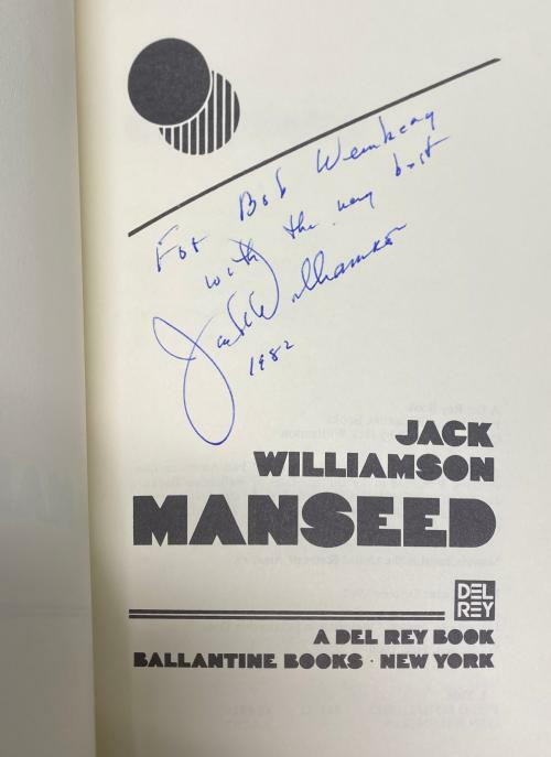 Manseed by Jack Williamson (Signed)