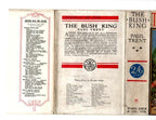 The Bush King by Paul Trent (First Edition) Hubin Listed, Ward File Copy