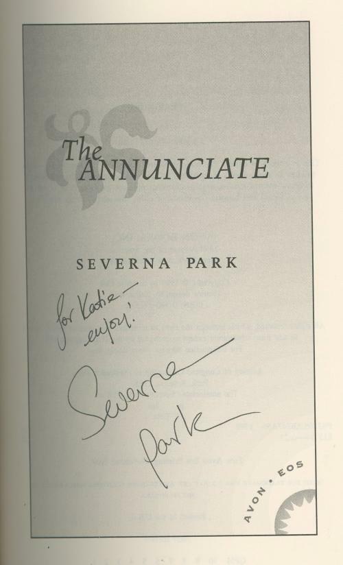 The Annunciate by Severna Park Signed