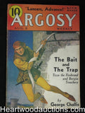 Argosy August 3, 1935 Firebrand Cover, Max Brand, HB Jones
