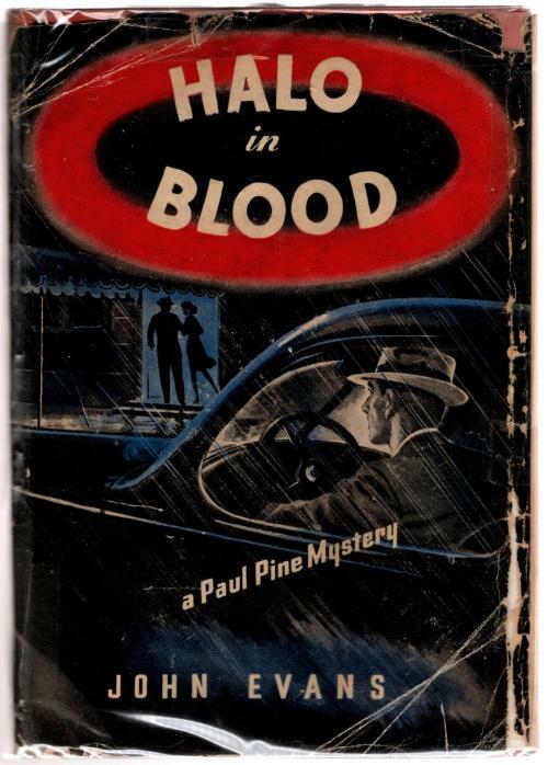 Halo in Blood by John Evans (Author's First Mystery)