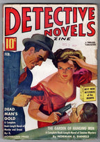Detective Novels Magazine Feb 1939 Hoffman Price; Norman A. Daniels - Pulp