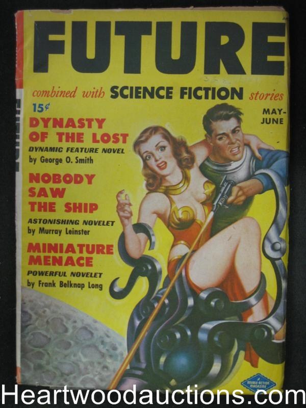 Future May 1950 #1  Earle K. Bergey cvr