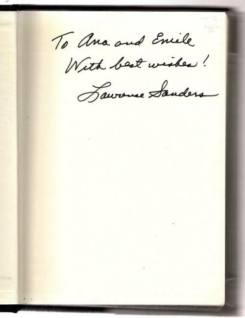 The Tangent Objective by Lawrence Sanders (First Edition) Signed