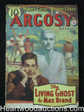Argosy May 07, 1938 Belarski Cover Max Brand  - High Grade