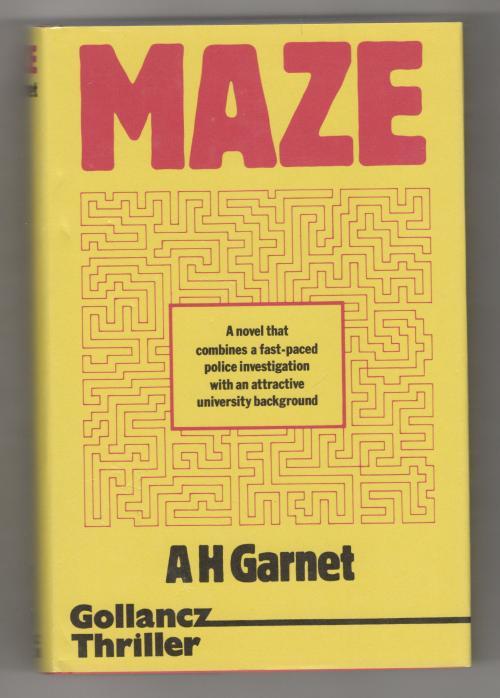 MAZE by A. H. Garnet (First UK Edition) Gollancz File Copy