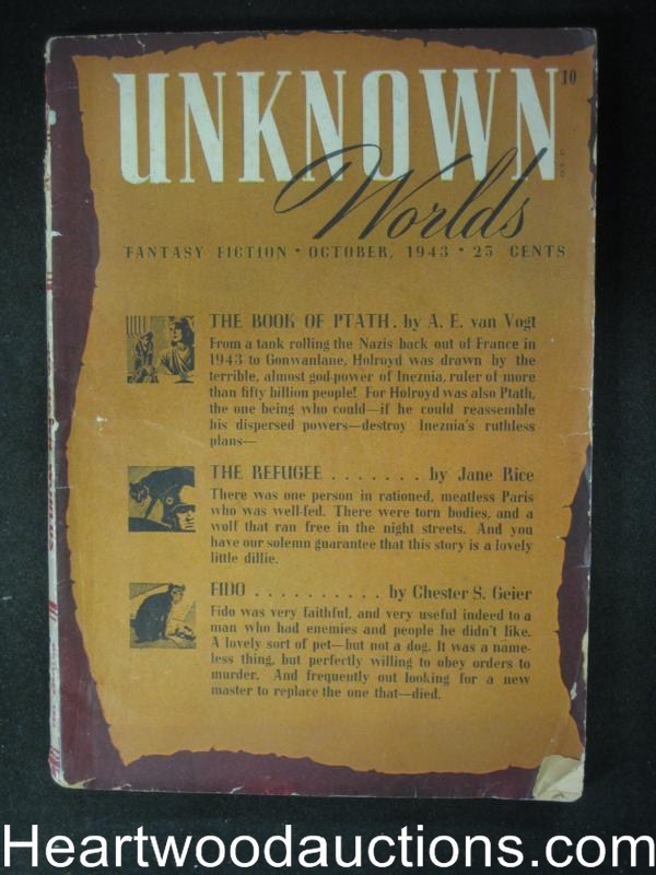 Unknown Oct 1943 A.E. Van Vogt