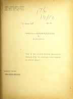 Rogue Moon by Algis Budrys (Original Manuscript) Signed