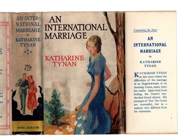 An International Marriage by Katharine Tynan (First Edition) File Copy w/DJ
