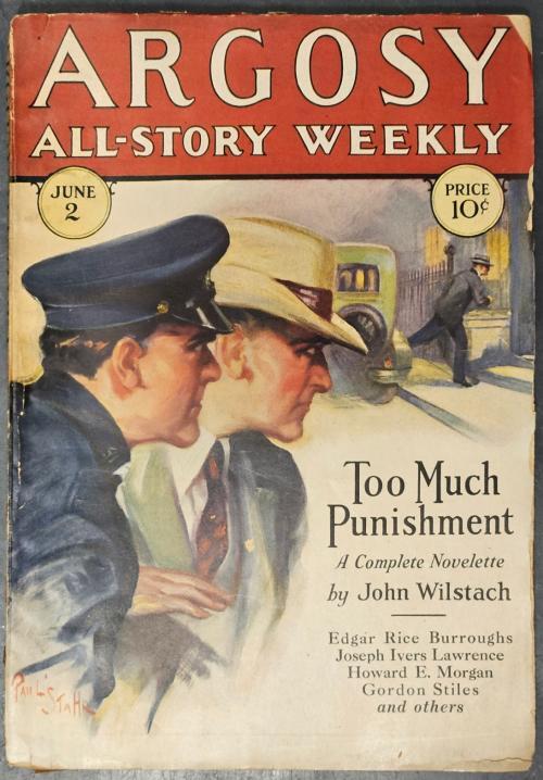 Complete Serial Burroughs The Apache Devil Argosy May - June 1928 - Pulp