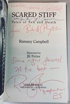 Scared Stiff: Tales of Sex and Death by Ramsey Campbell (First Edition) Signed