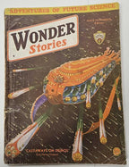 Wonder Stories Aug 1933 Frank R. Paul Cvr; J. Harvey Haggard