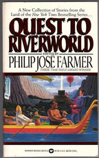 Quest to Riverworld by Philip Jose Farmer (First Printing) Signed
