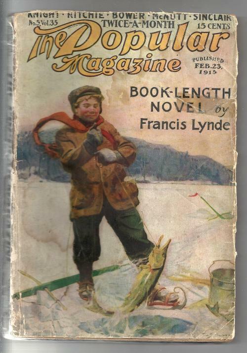 Popular Feb 23 1915 Pulp Shoonover Cvr; Roe; Egbert