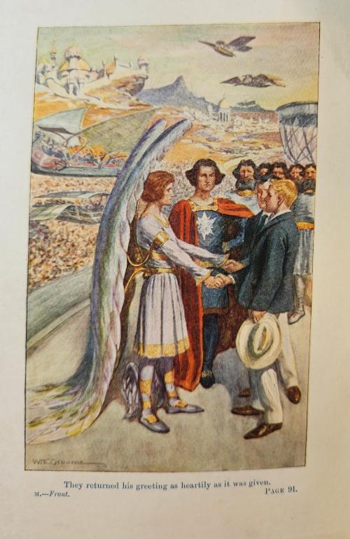 A Trip to Mars by Fenton Ash (Francis Henry Atkins) First Edition