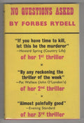 No Questions Asked by Forbes Rydell (First UK Edition) Gollancz File Copy