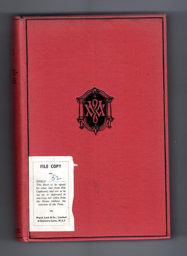 Songs and Verses and the True Cross by G.J. Whyte-Melville (Ward Lock File Copy)