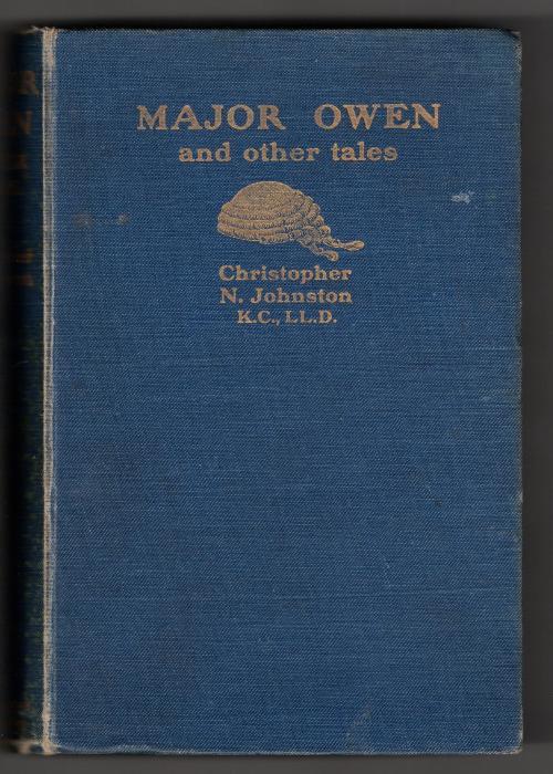 Major Owen and Other Tales by Christopher N. Johnston (First Edition)