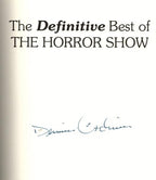 The Definitive Best of The Horror Show by David B. Silva (First Edition) Signed