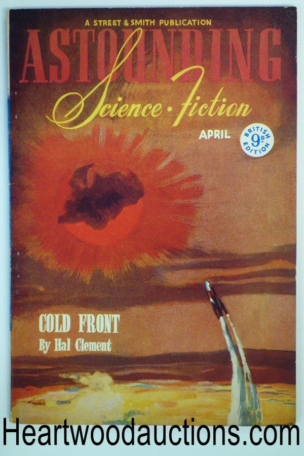 Astounding (British) Apr 1947 Hal Clement, Philip Latham, A.E. van Vogt - High G