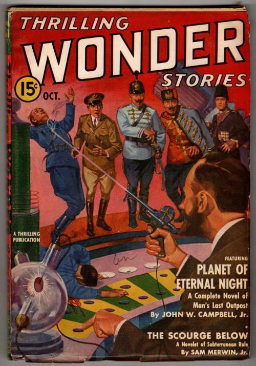 Thrilling Wonder October 1939 Jack Binder; John Campbell