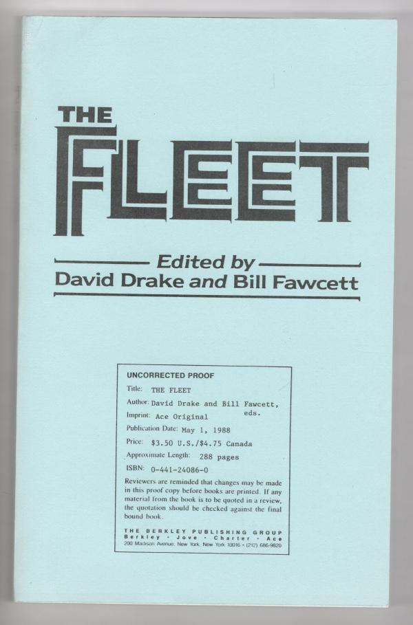 The Fleet by David Drake & Bill Fawcett, Editors (First Edition) Uncorrected ...