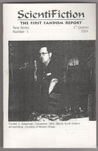 ScientiFiction 2 Issues 2004 First Fandom Sci-fi Fanzine (1st) Korshak's