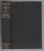 The Power to Kill by Robert Hichens (1936) Hubin Mystery Otto Penzler's copy