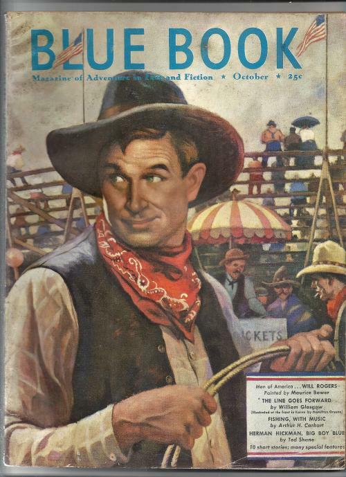Blue Book Oct 1951 Hugh B Cave (only app!); Heinlein