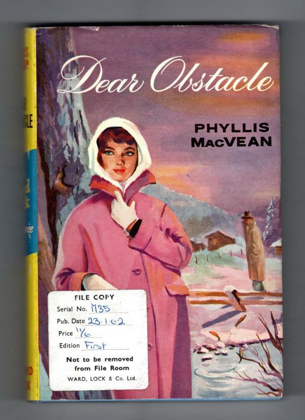 Dear Obstacle by Phyllis MacVean (First Edition) File Copy