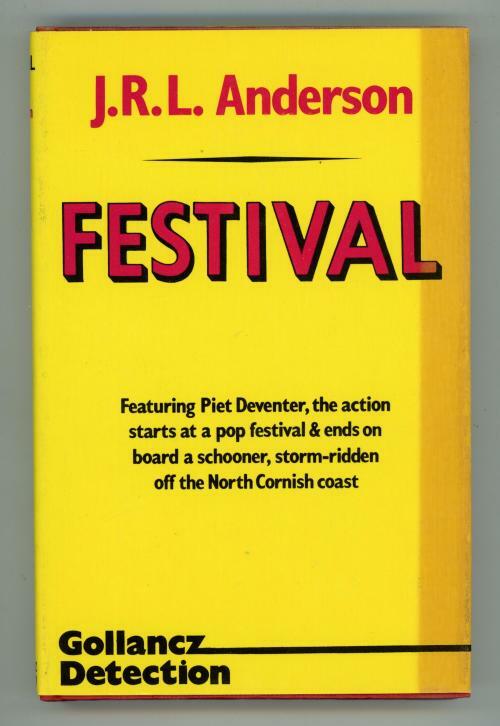 Gollancz Detection Festival by J.R.L. Anderson Publisher's File Copy