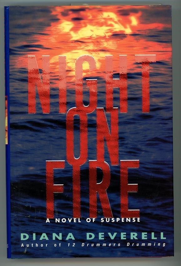 Night on Fire by Diana Deverell 1st