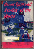 Great Railroad Stories of the World by Samuel Moskowitz (editor) Signed