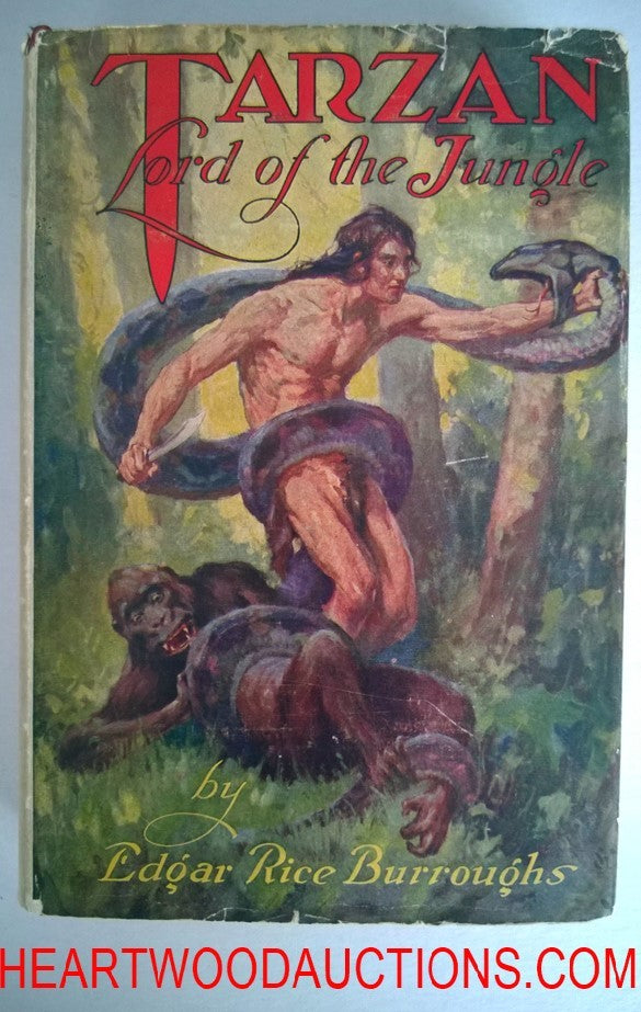 TARZAN Lord of the Jungle by Edgar Rice Burroughs J. ALLEN ST.JOHN