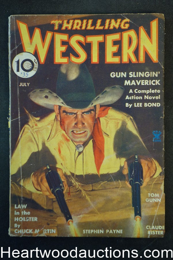 Thrilling Western Jul 1935 Frank Gruber