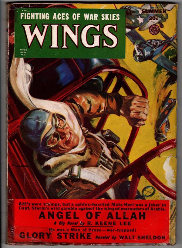 Wings Summer 1949 Norman Saunders Cover Art